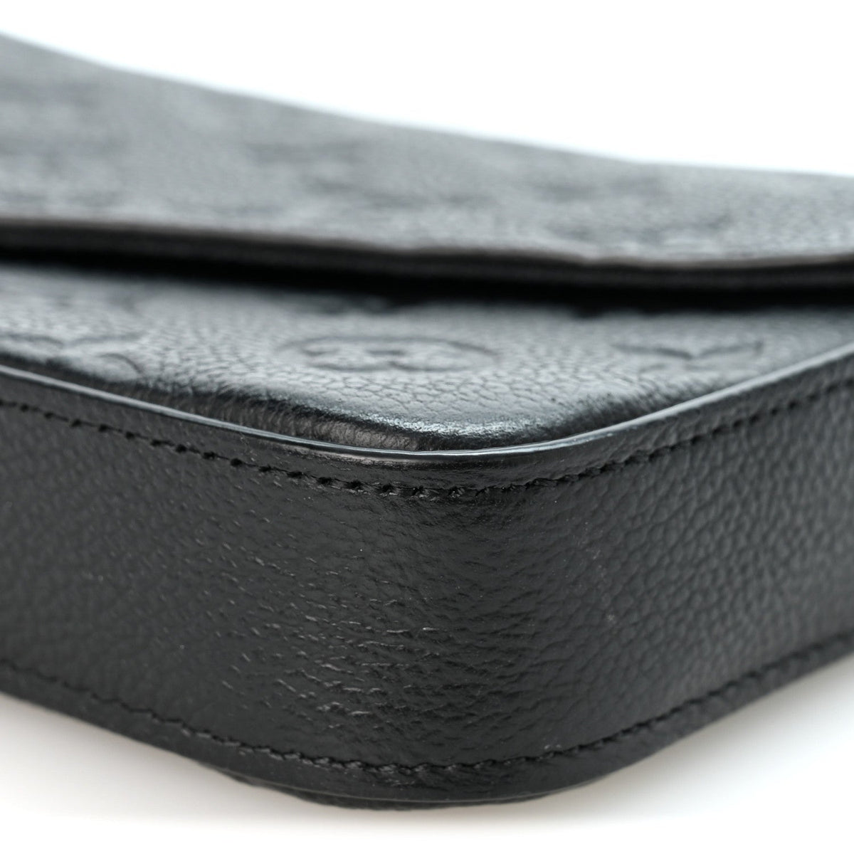 Empreinte Pochette Felicie Chain Wallet Black