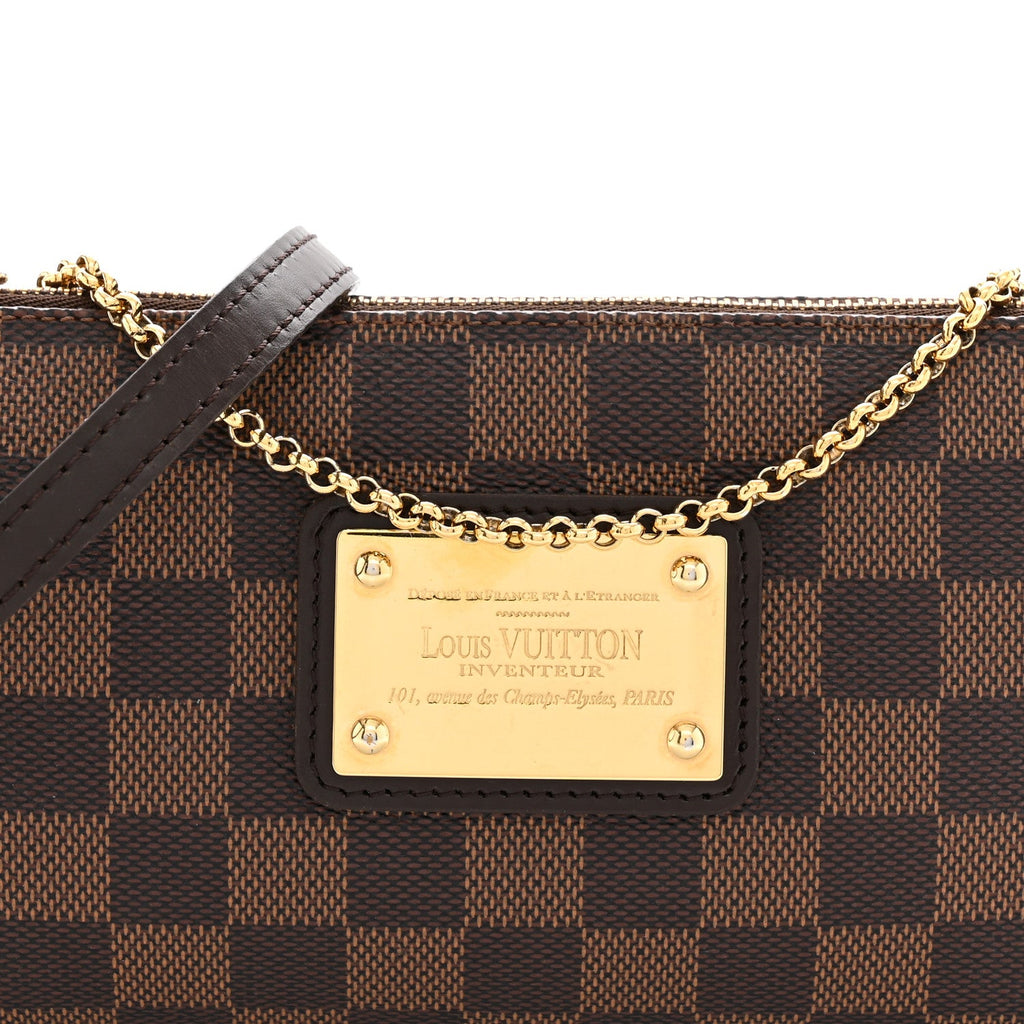Damier Ebene Eva Clutch