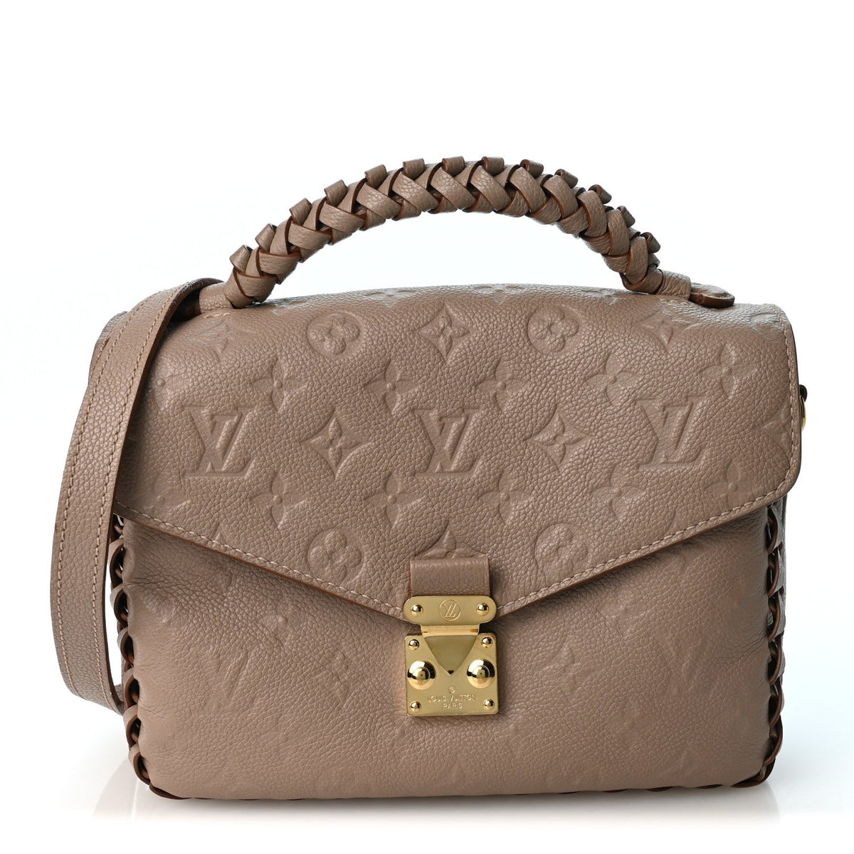Empreinte Braided Pochette Metis Vison