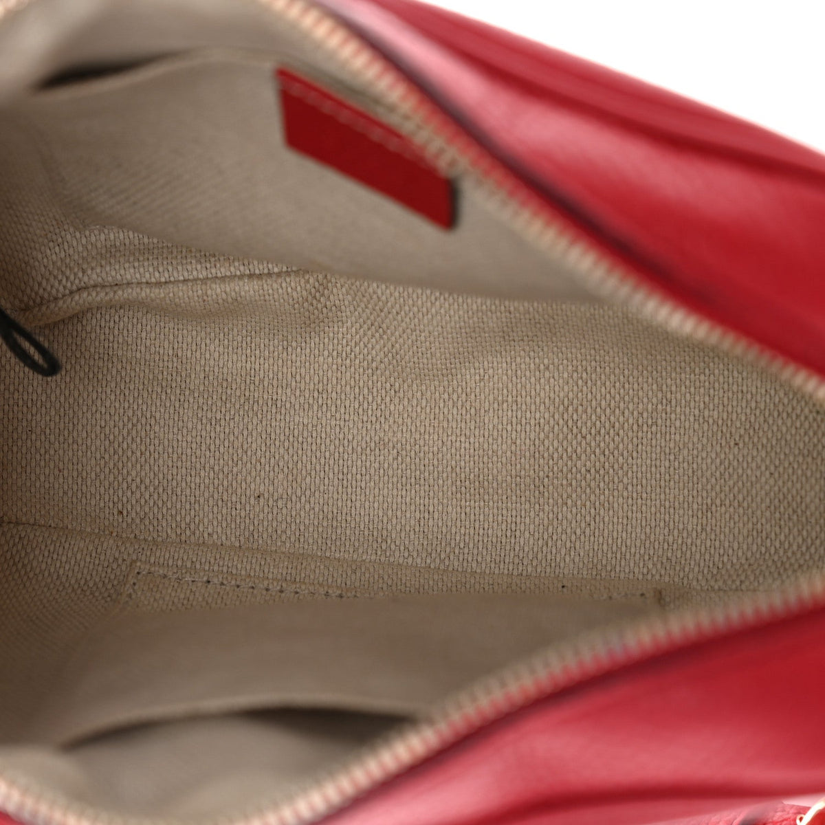 Pebbled Calfskin Small Soho Disco Bag Tabasco Red
