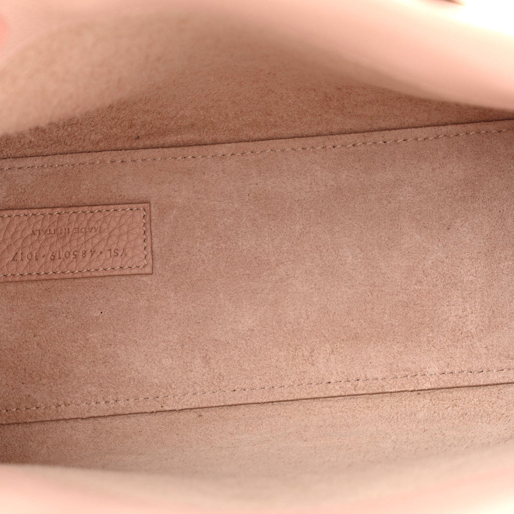 Grained Calfskin Nano Supple Sac De Jour Marble Pink