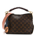 Monogram Beaubourg Hobo Mini Bordeaux Red Peach Safran Blue Jean Blue