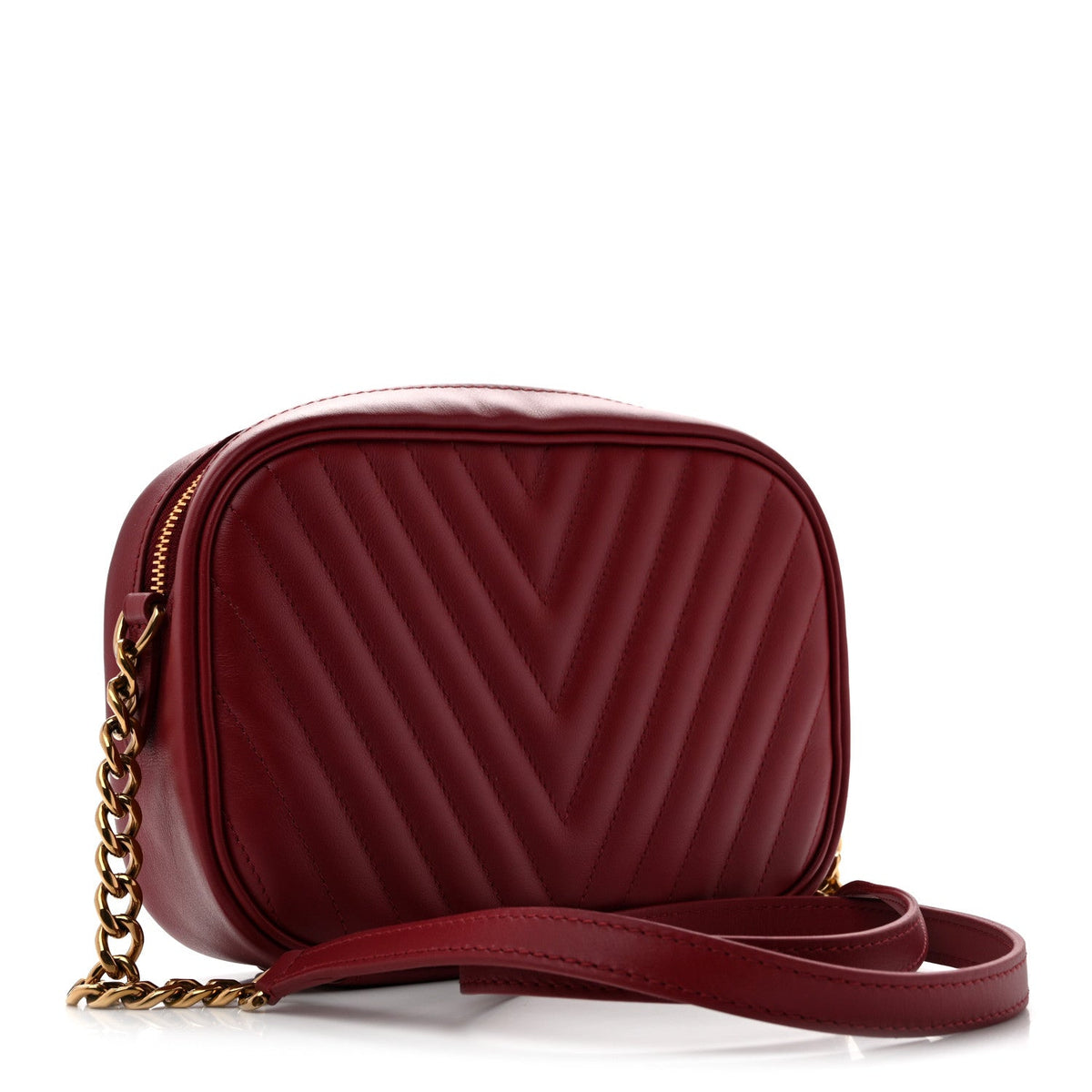Calfskin New Wave Camera Bag Red