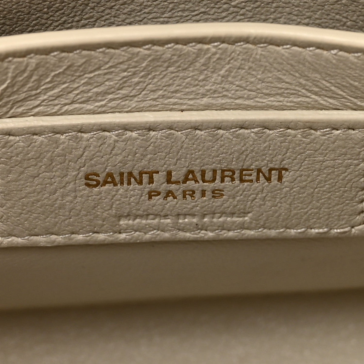 Smooth Calfskin Nano Manhattan Shopper Tote Crema Soft