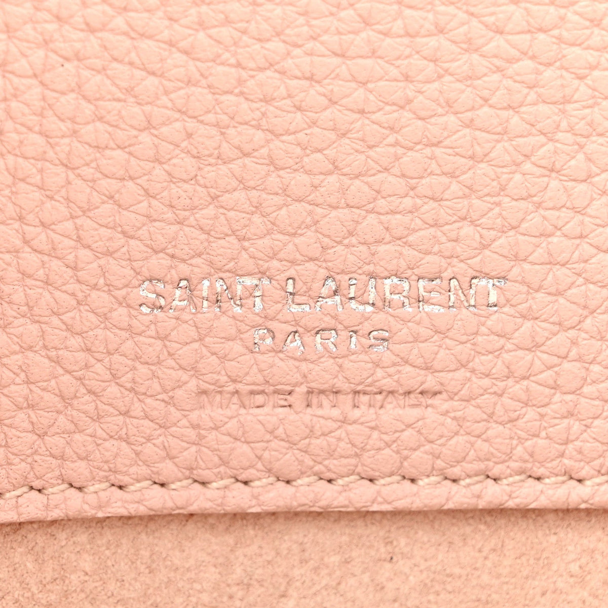 Grained Calfskin Nano Supple Sac De Jour Marble Pink