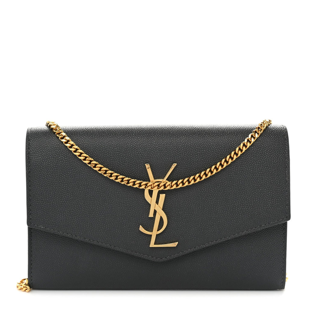 Grain De Poudre Uptown Chain Wallet Pebble
