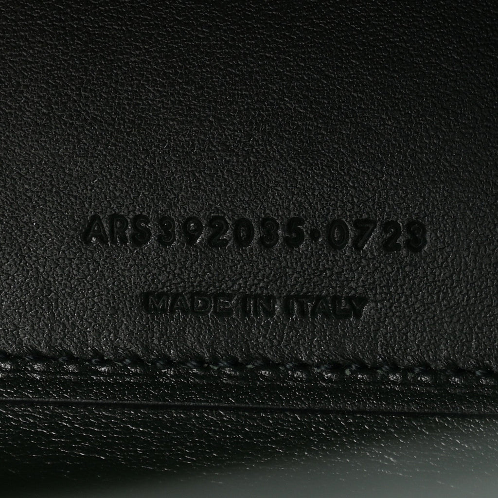 Calfskin Crocodile Embossed Nano Sac De Jour Dark Green