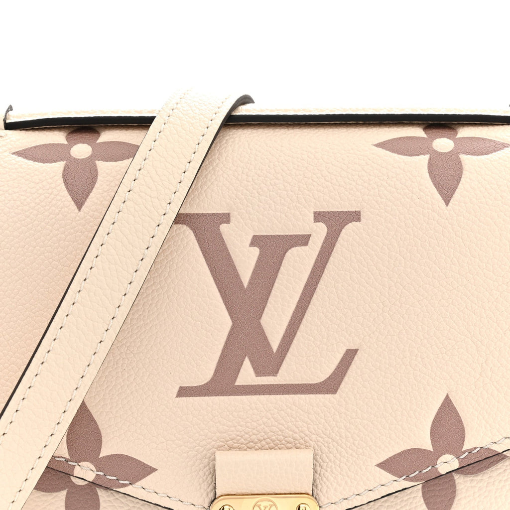 Empreinte Monogram Giant Pochette Metis Creme Bois De Rose