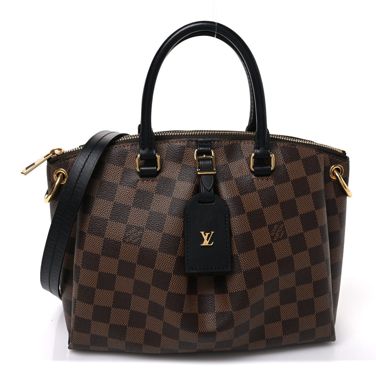 Damier Ebene Odeon Tote PM Black