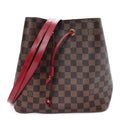 Damier Ebene Neonoe MM Cherry Berry