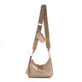 Tessuto Saffiano Re-Edition 2005 Shoulder Bag Cammeo