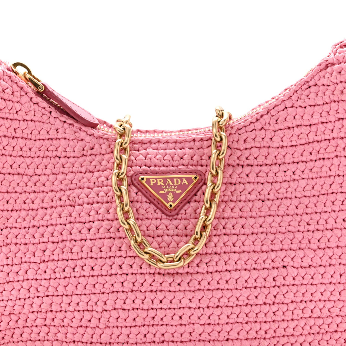 Yarn Raffia Effect Crochet Re-Edition 2005 Shoulder Bag Petalo