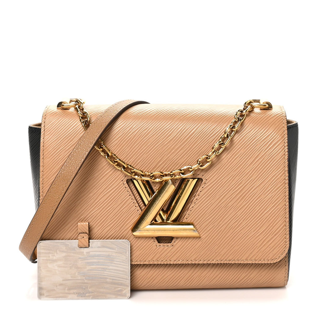 Epi Twist Shoulder Bag MM Camel