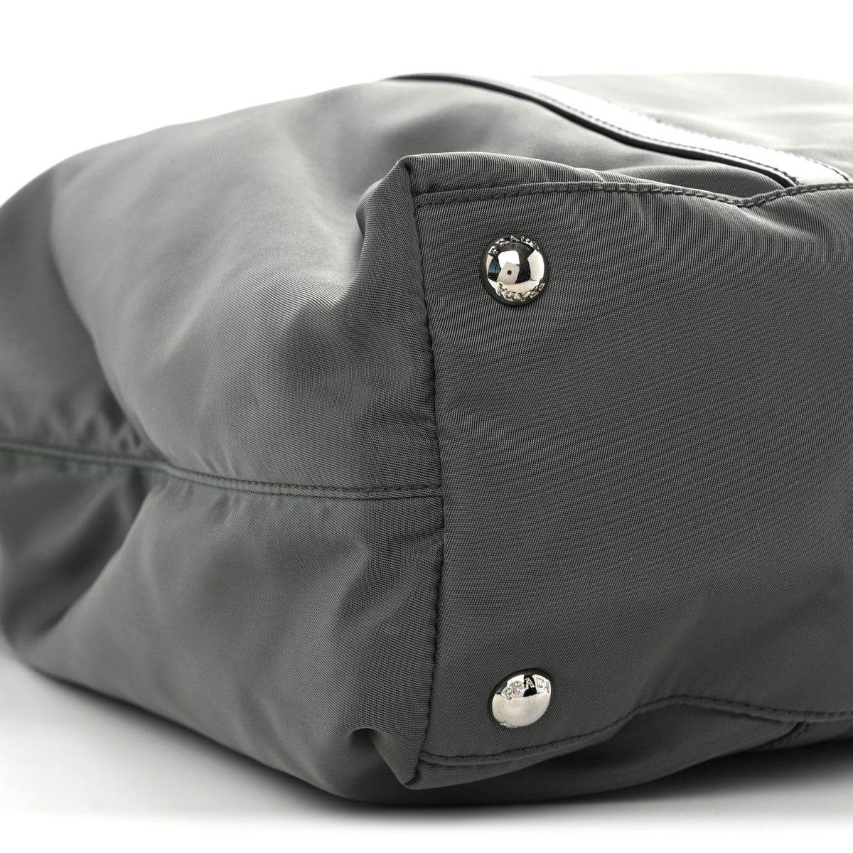 Tessuto Nylon Pocket Tote Grey