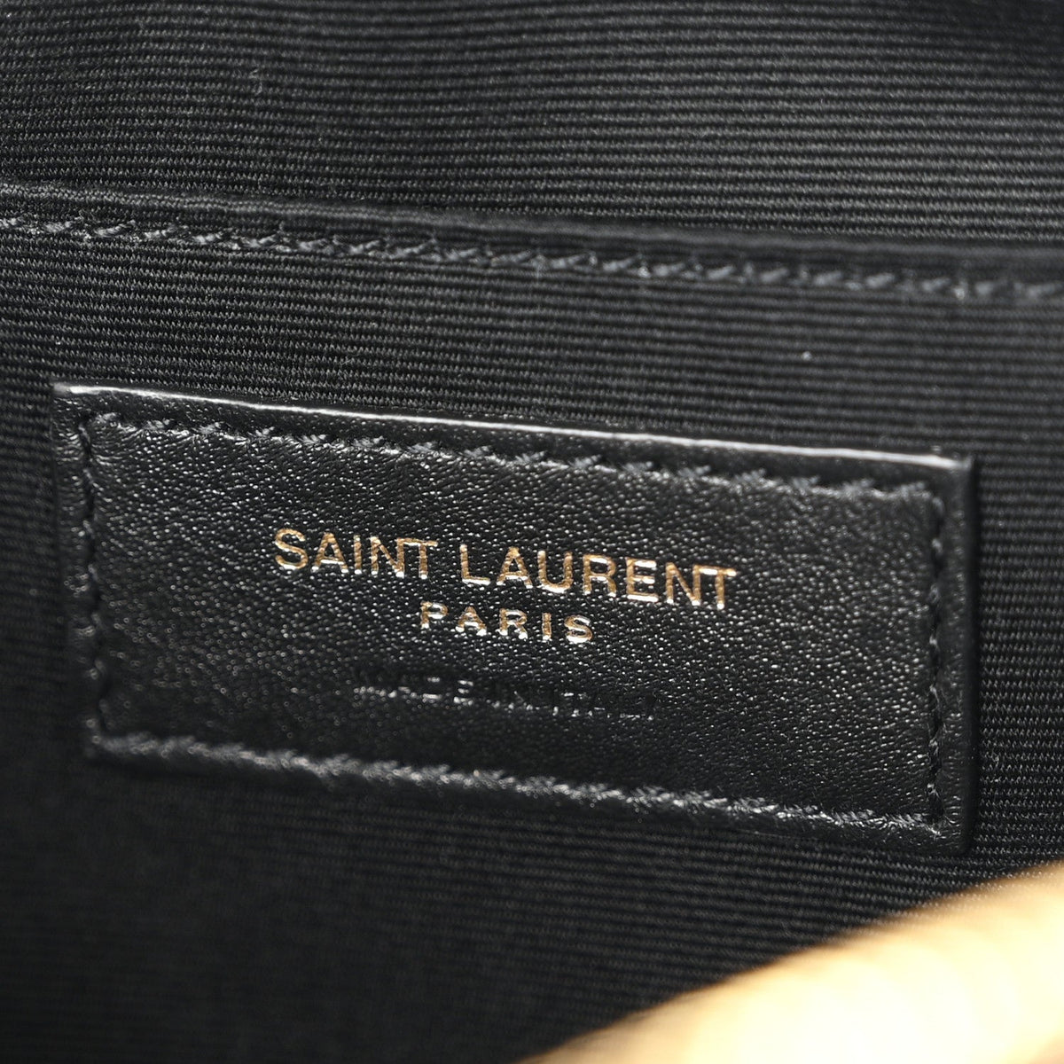 Calfskin Matelasse Monogram Lou Camera Bag Black