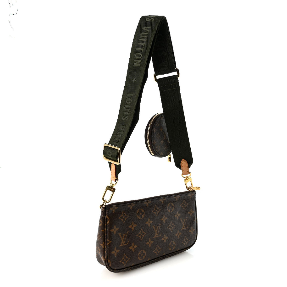 Monogram Multi Pochette Accessories Kaki