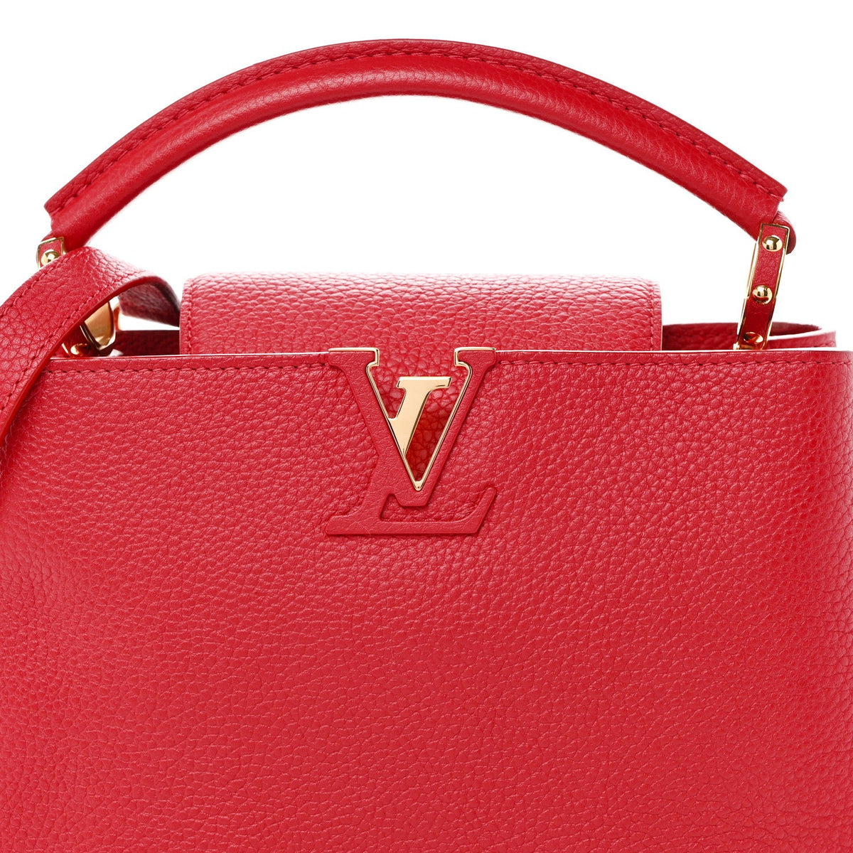Taurillon Capucines BB Scarlet Red
