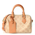 Monogram Origine Lin Speedy Bandouliere 20 Linen