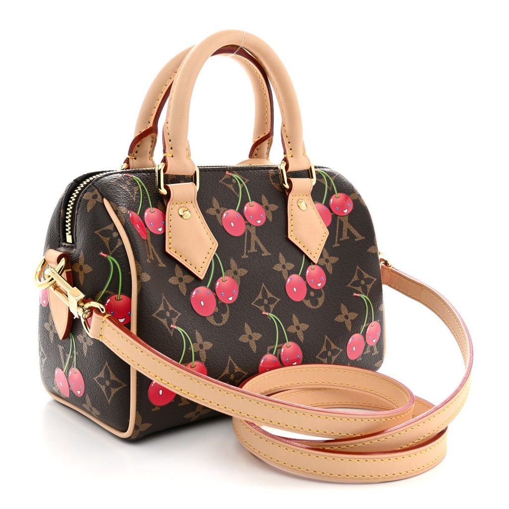 LV X TM Monogram Cerises Speedy Bandouliere 20