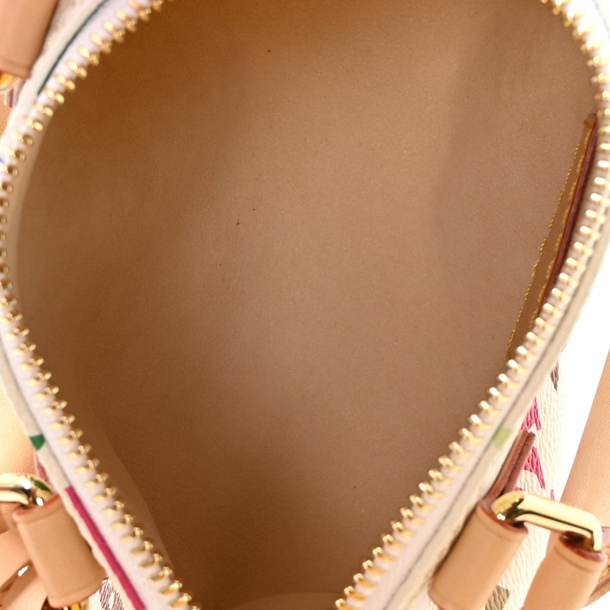 LV X TM Monogram Multicolor Nano Speedy White