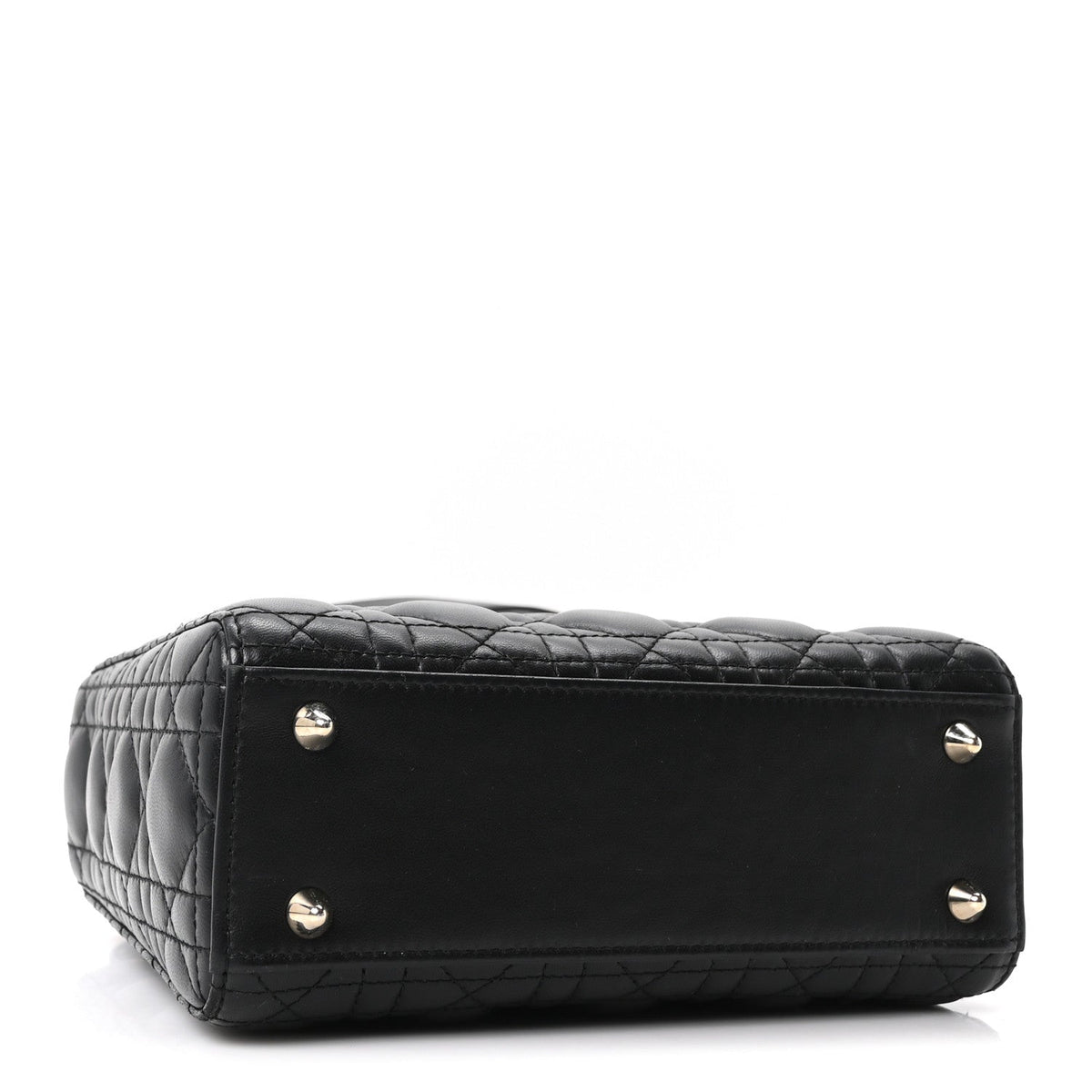 Lambskin Cannage Small My ABCDior Lady Dior Black