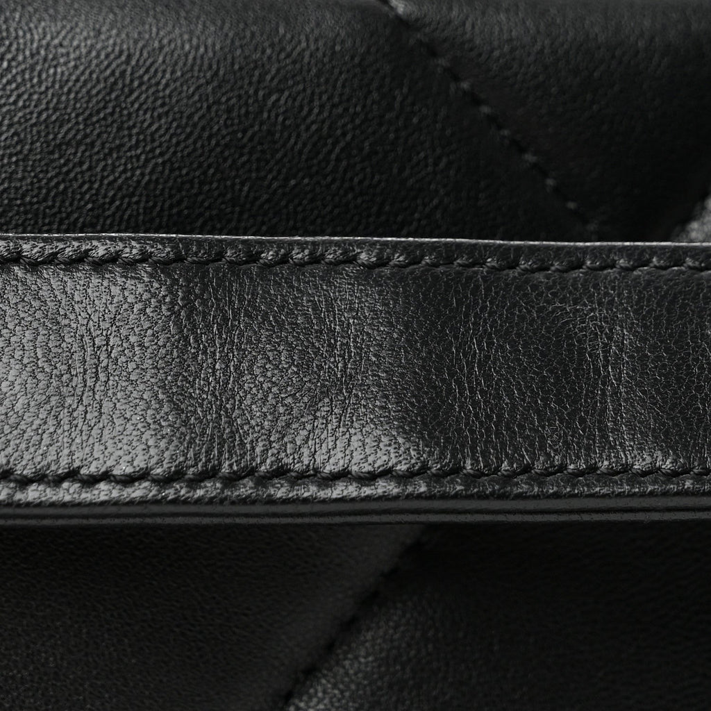 Lambskin Quilted Medium Chanel 19 Flap Black