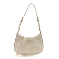 Spazzolato Cleo Adjustable Strap Shoulder Bag Avorio