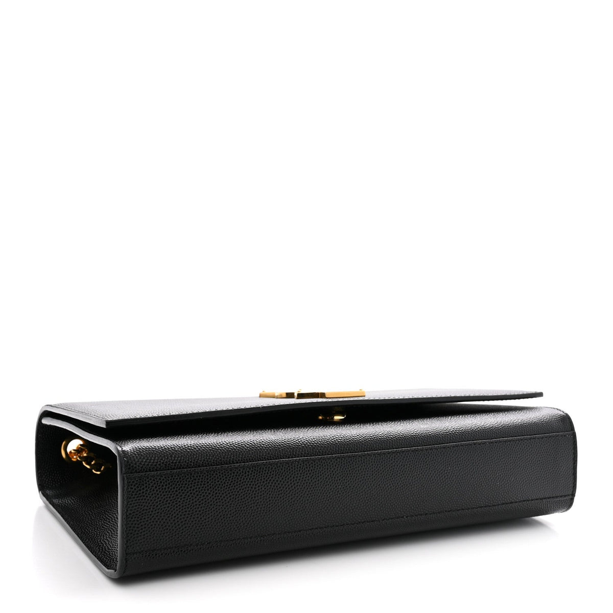 Grain De Poudre Medium Classic Monogram Kate Satchel Black