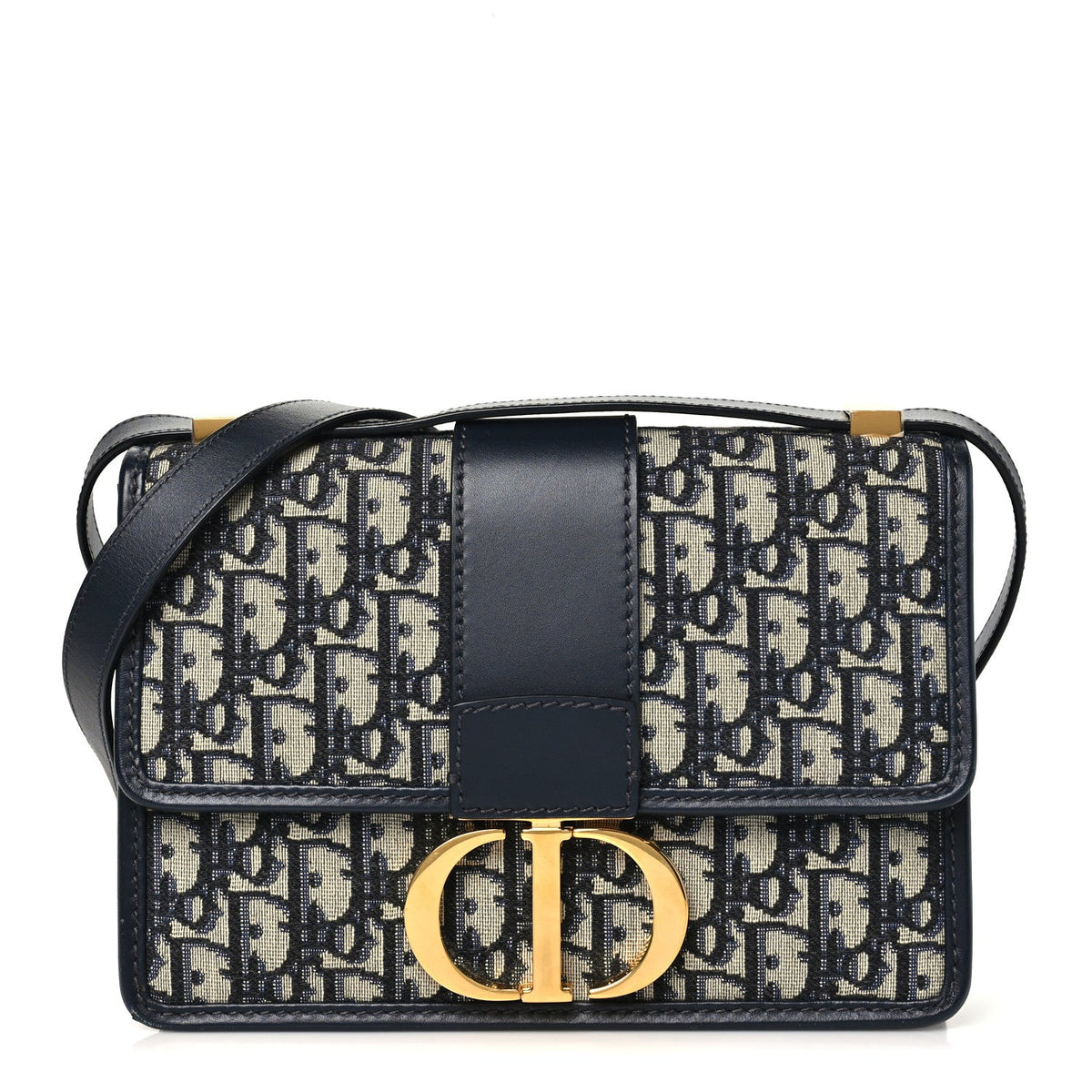 Oblique 30 Montaigne Flap Bag Blue
