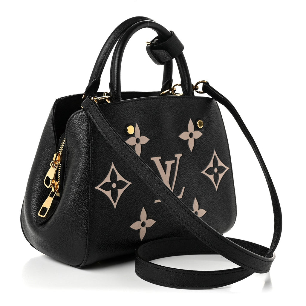 Empreinte Monogram Giant Montaigne BB Black Beige