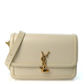 Box Calfskin Monogram Medium Solferino Satchel Crema Soft