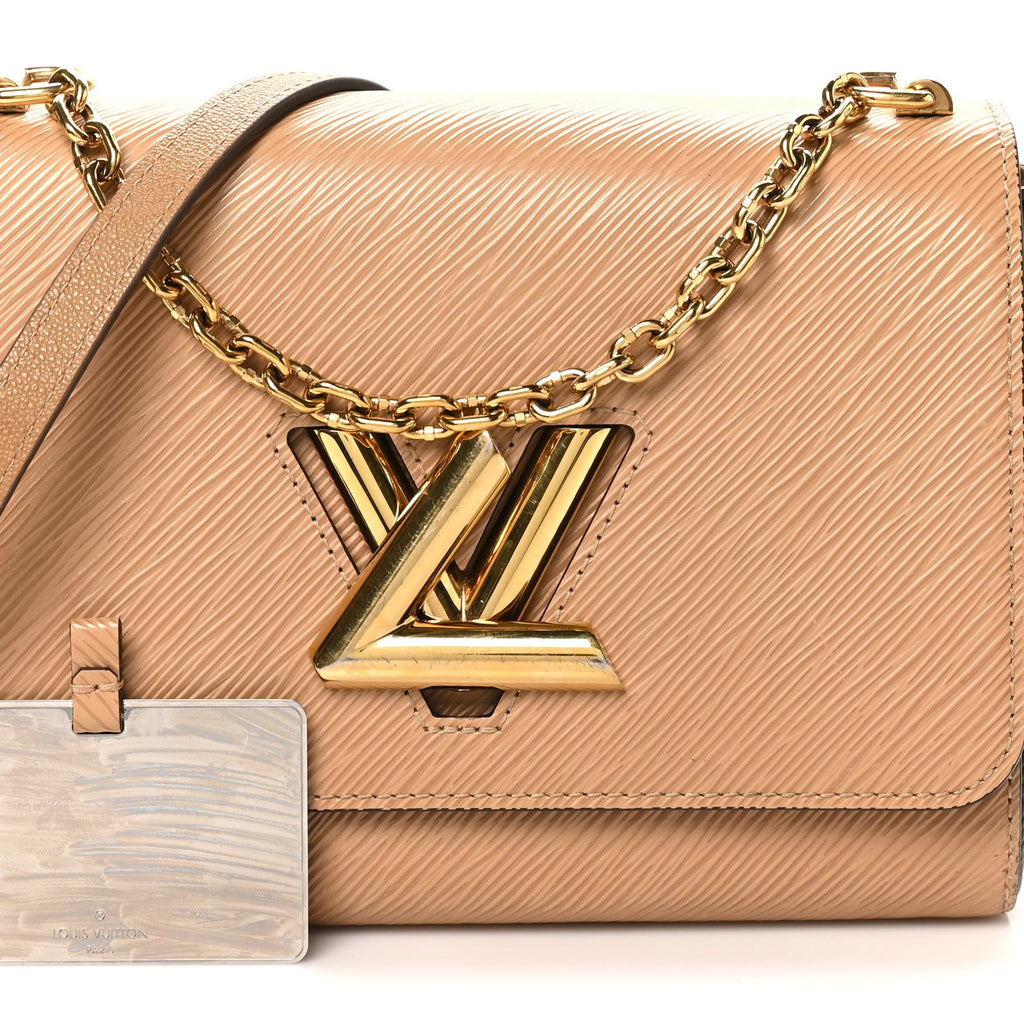 Epi Twist Shoulder Bag MM Camel