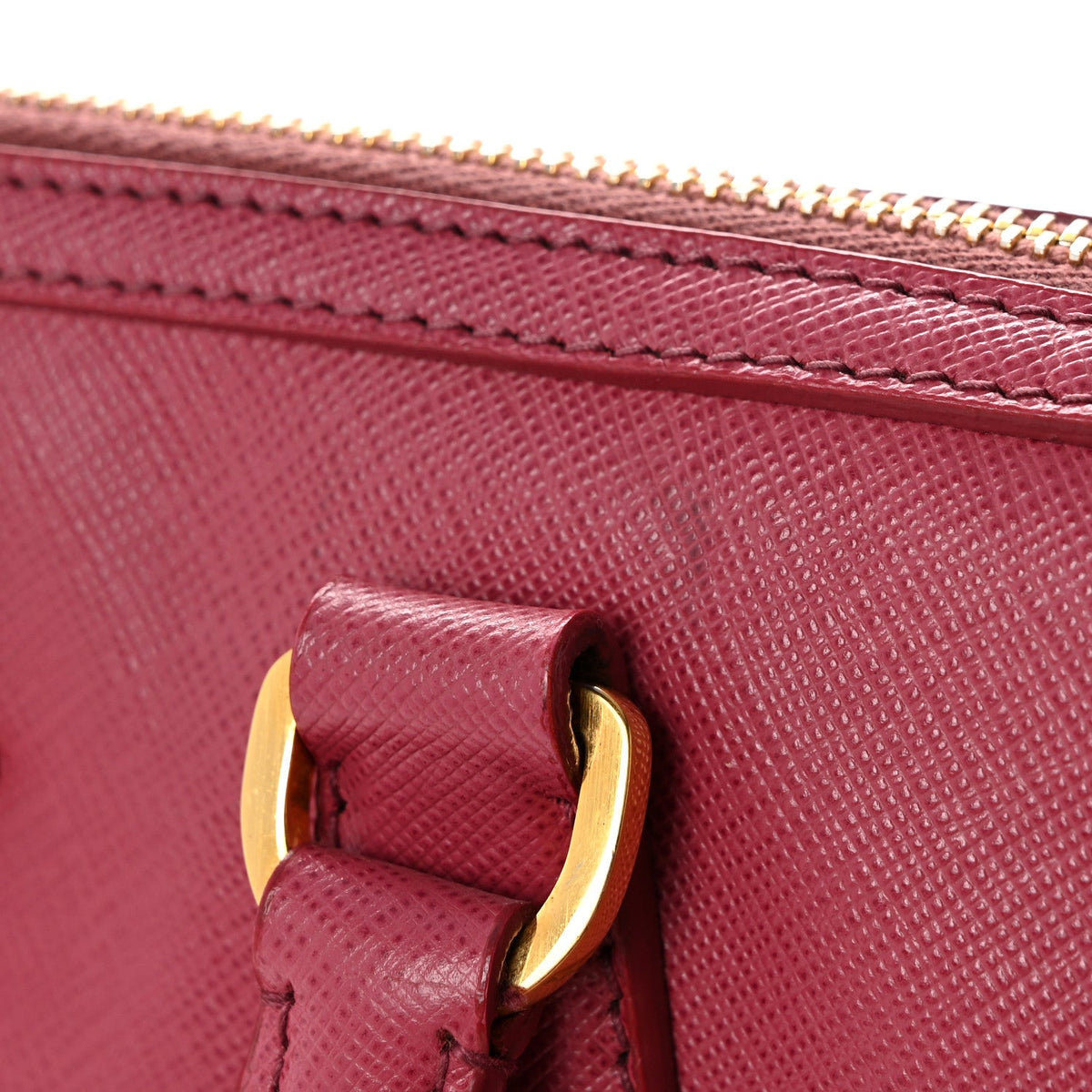 Saffiano Lux Bowler Peonia