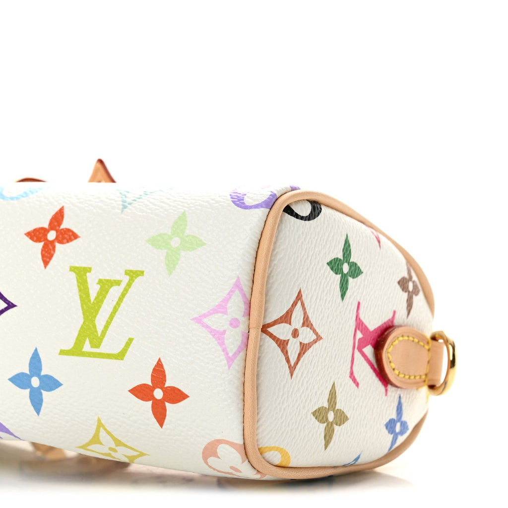 LV X TM Monogram Multicolor Nano Speedy White