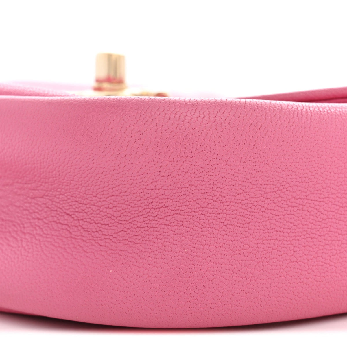 Goatskin Stitched Casual Trip Messenger Flap Pink