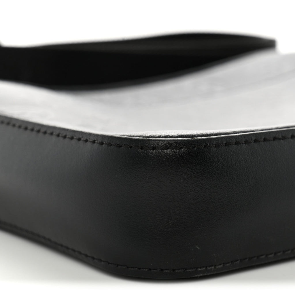 Calfskin Monogram Shadow Duo Messenger Black
