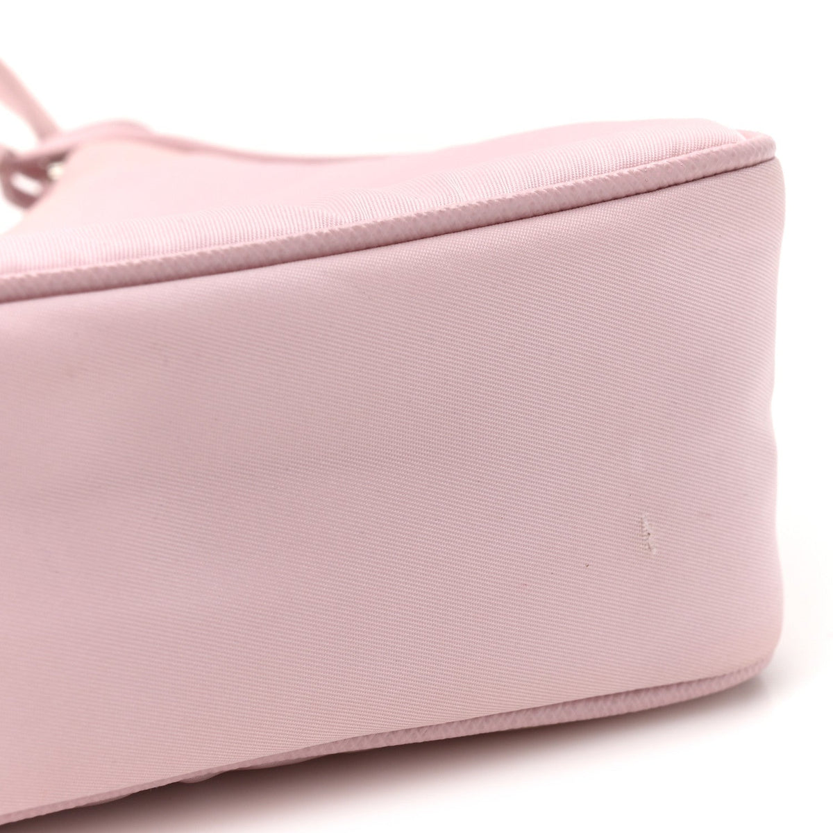 Re-Nylon Saffiano Mini Re-Edition 2005 Bag Alabastro