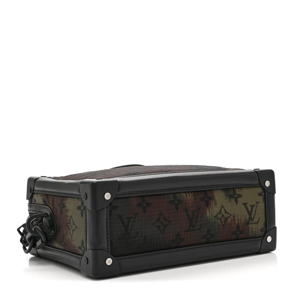 Nylon Monogram Camouflage Soft Trunk Green