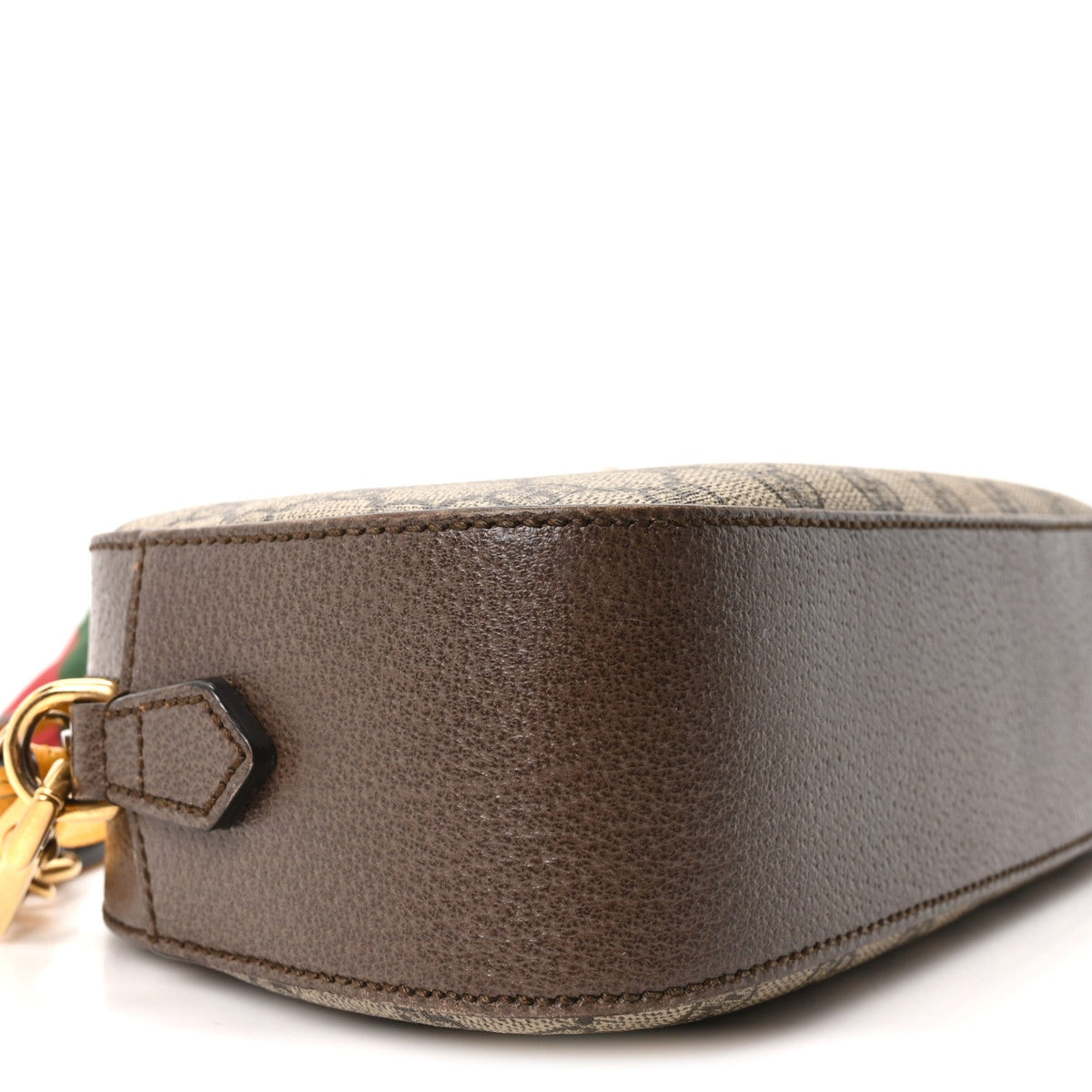 GG Supreme Monogram Web Neo Vintage Shoulder Bag Beige New Acero Crop