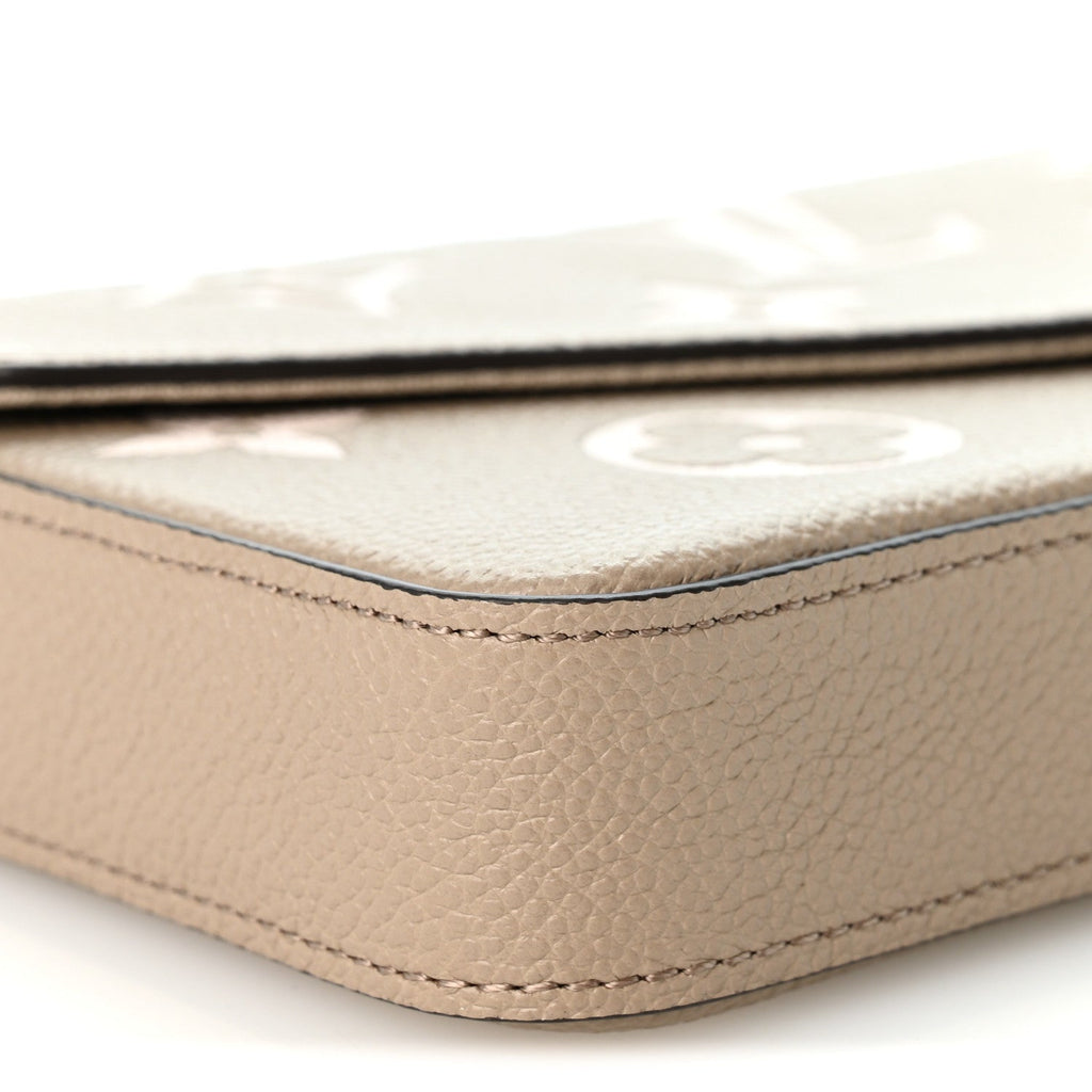 Empreinte Monogram Giant Felicie Pochette Tourterelle Creme