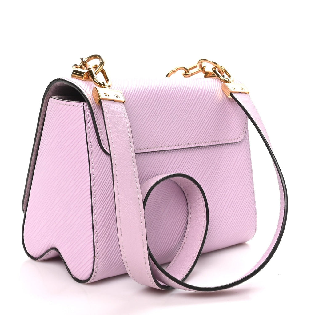 Epi Twist Flower Chain Shoulder Bag PM Wisteria