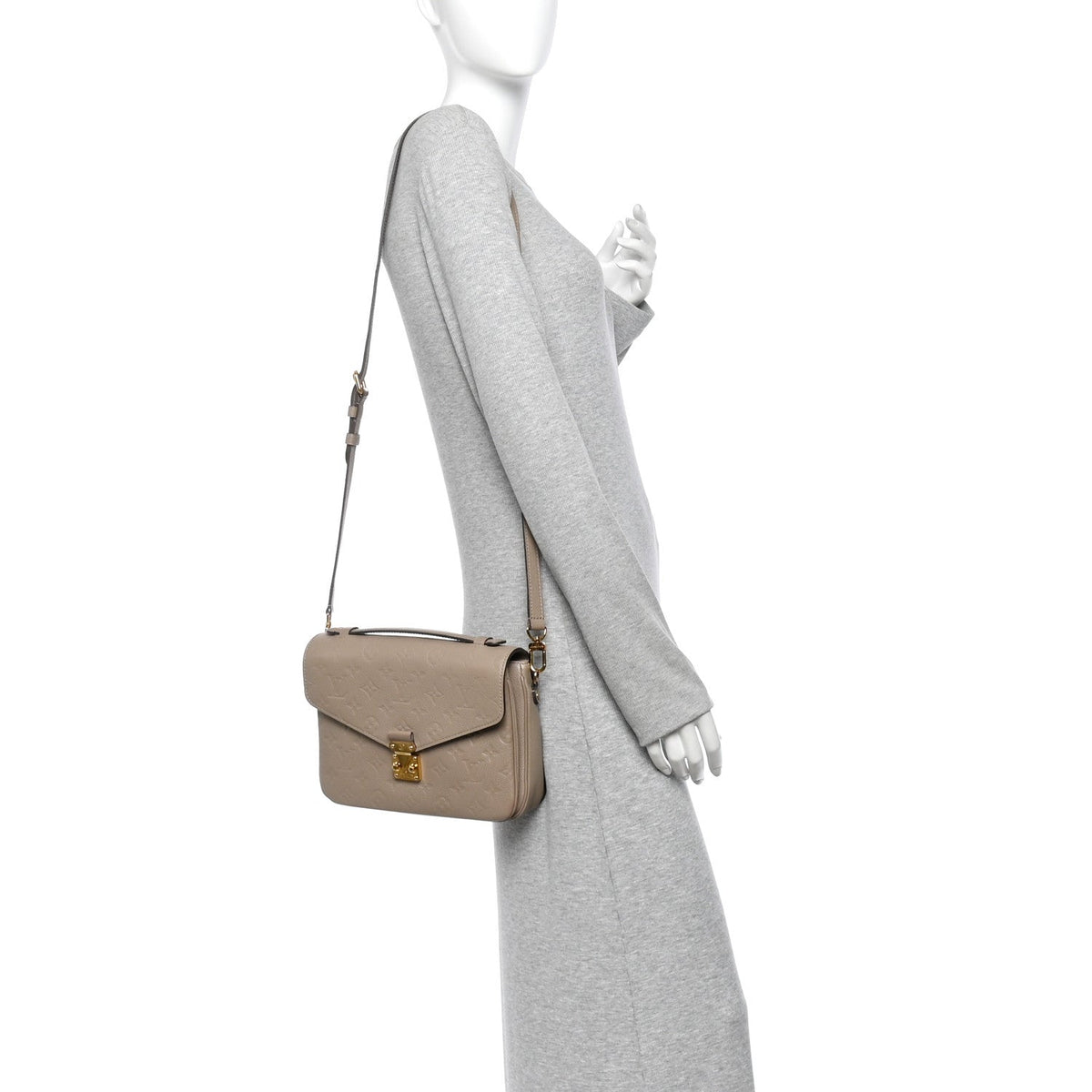 Empreinte Pochette Metis  Tourterelle