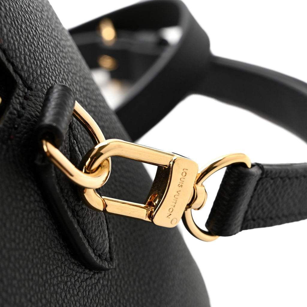 Empreinte Monogram Giant Speedy Bandouliere 25 Black Beige