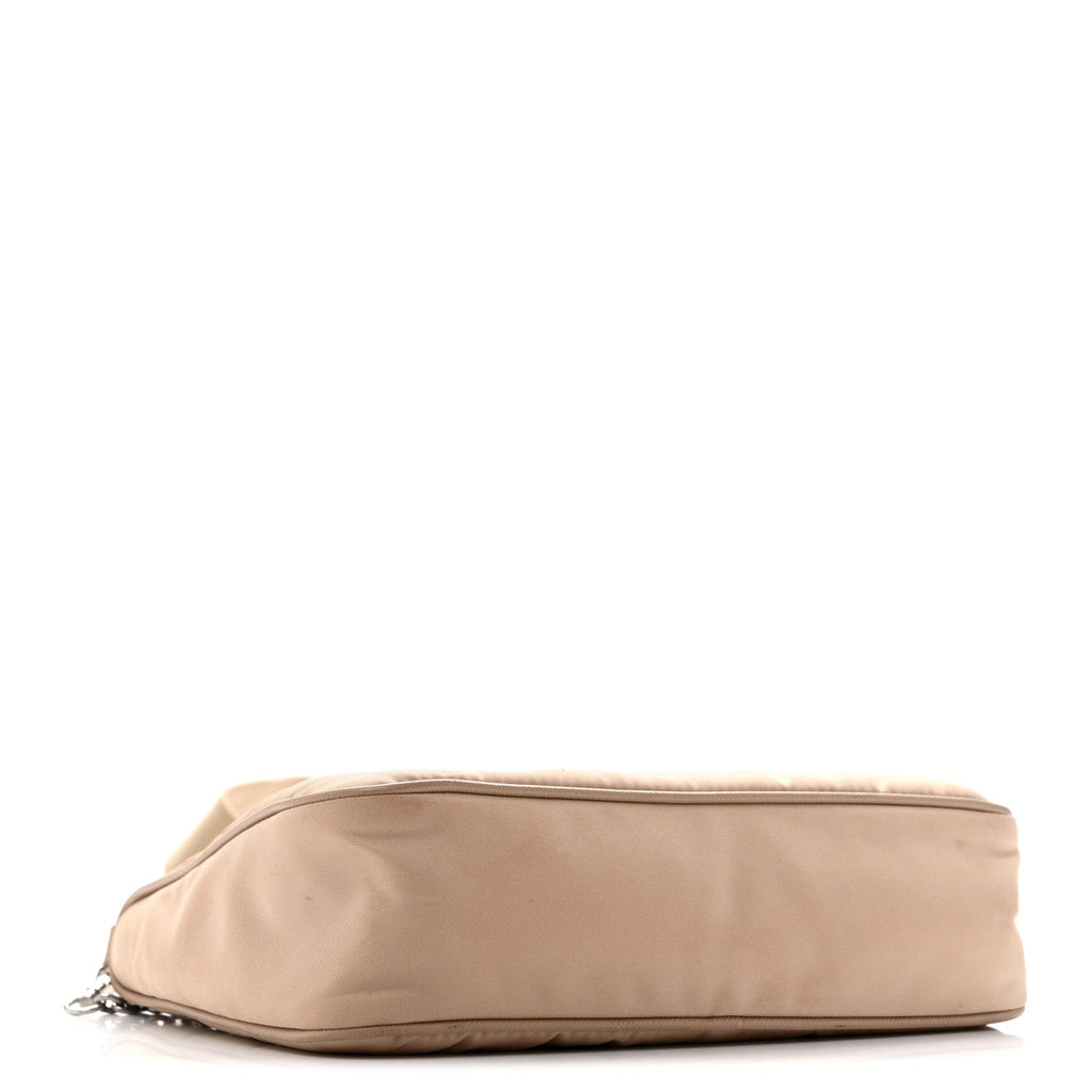 Tessuto Saffiano Re-Edition 2005 Shoulder Bag Cammeo