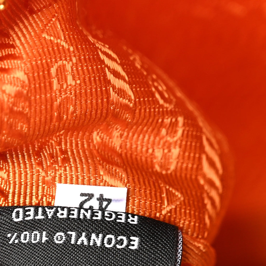Nylon Saffiano Re-Edition 2005 Shoulder Bag Amber