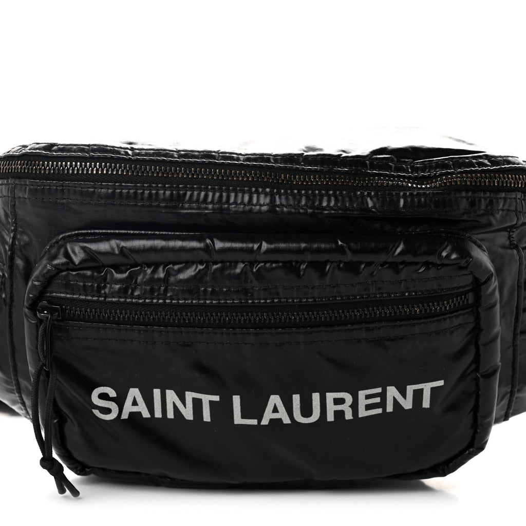 Nylon Logo Nuxx Body Belt Bag Black