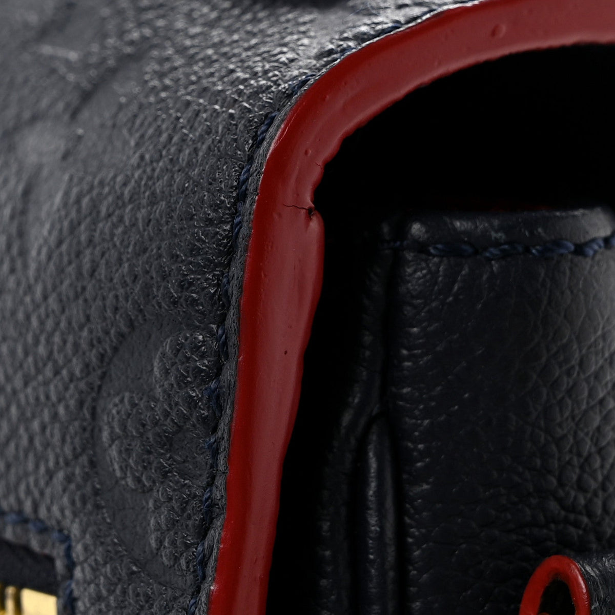 Empreinte Pochette Metis Marine Rouge