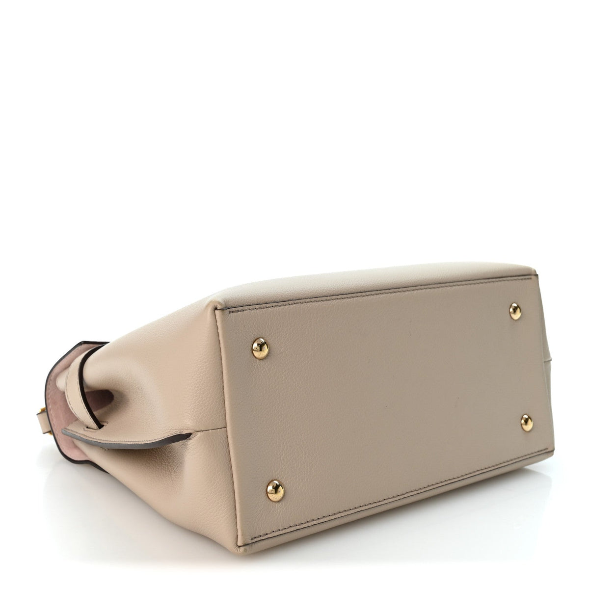 Soft Calfskin Lockme Ever MM  Greige