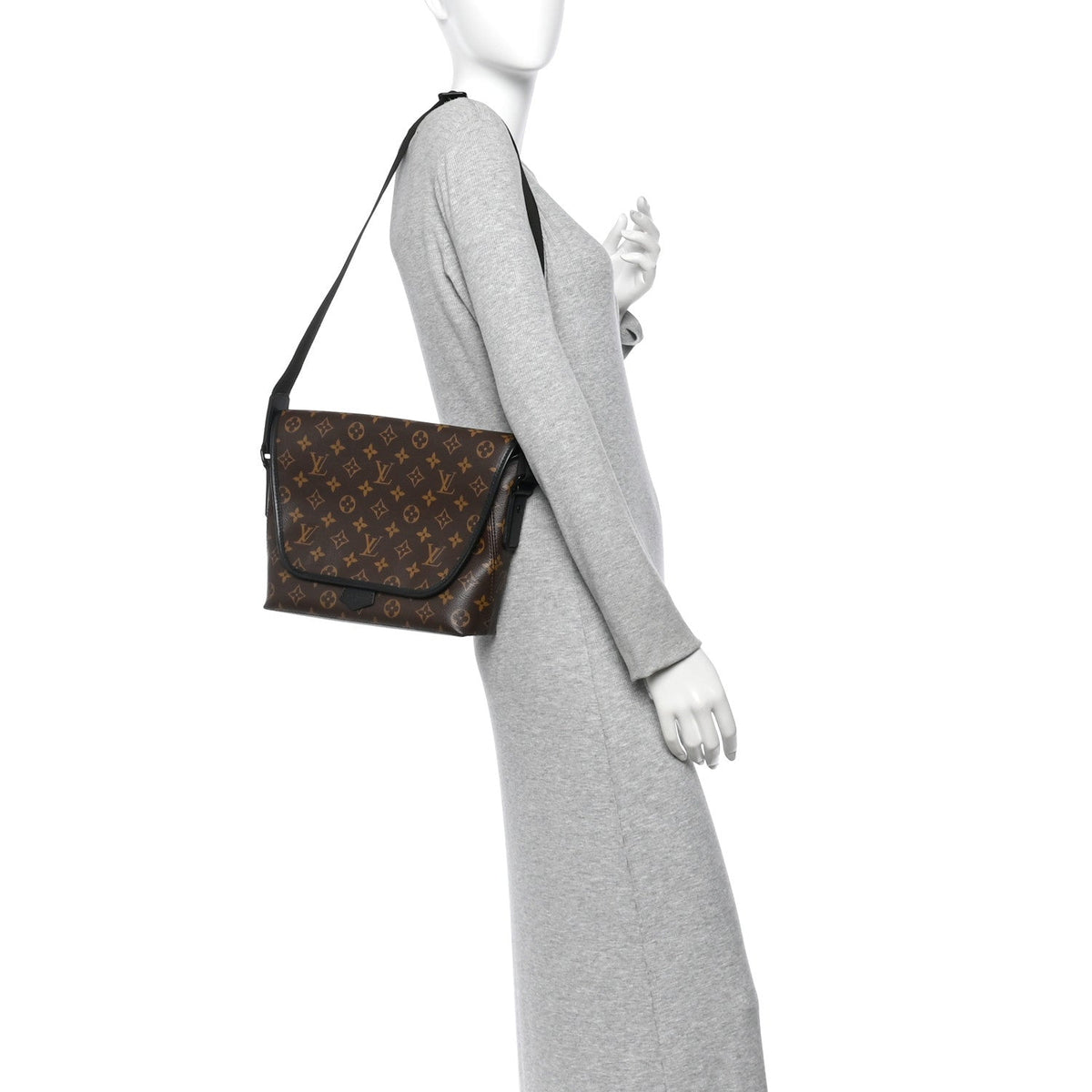 Monogram Macassar Magnetic Messenger