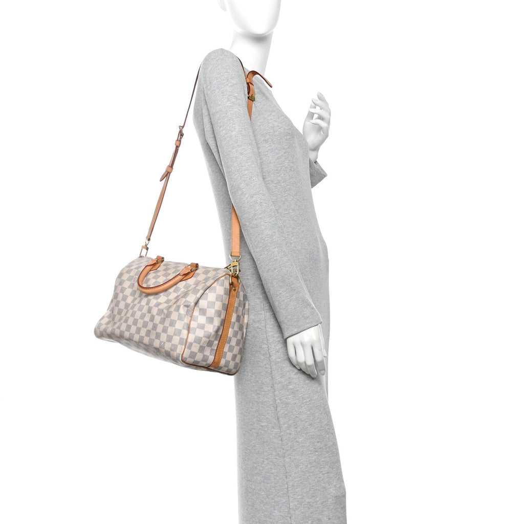 Damier Azur Speedy Bandouliere 30